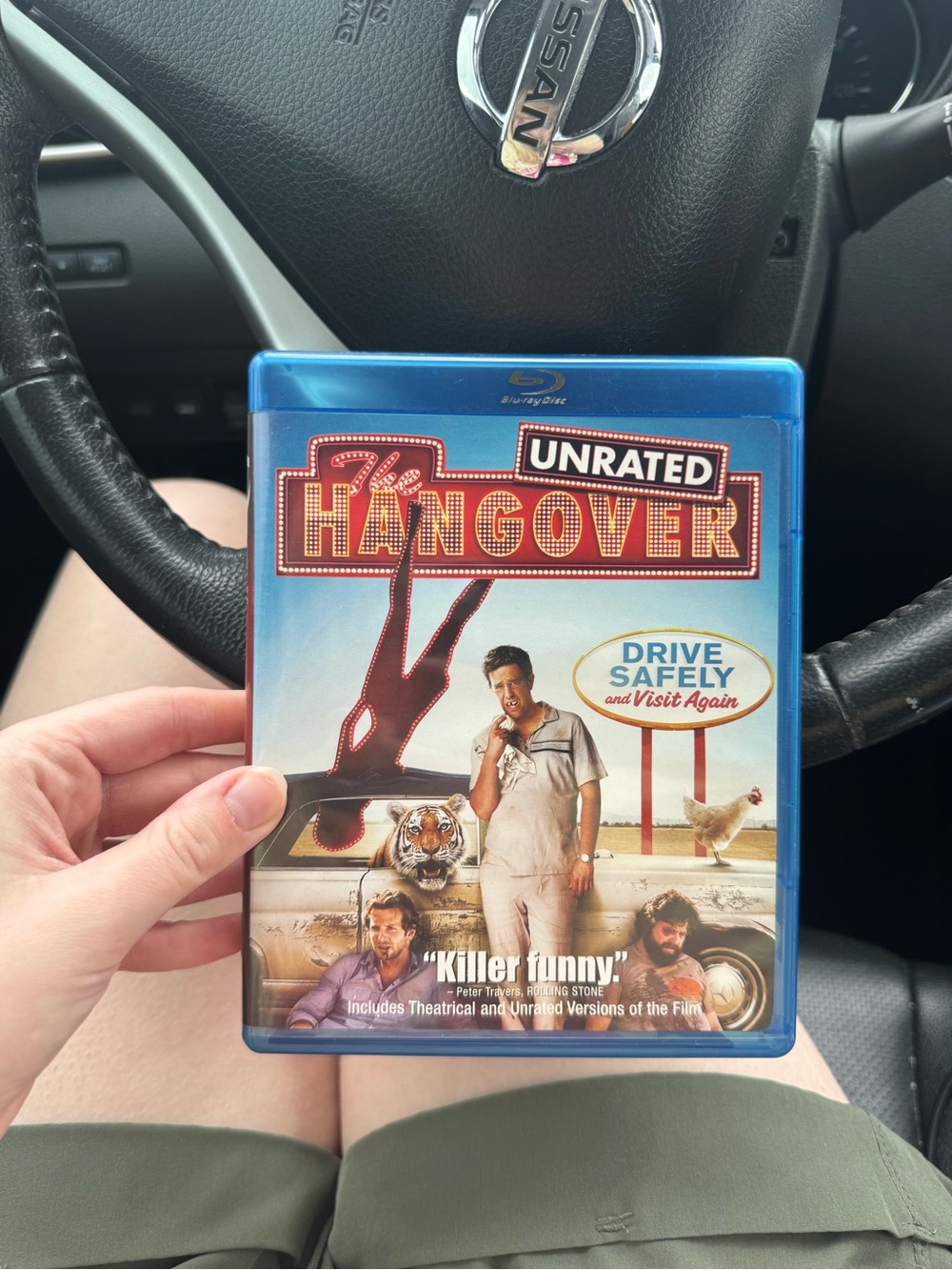 The Hangover Unrated Blu-ray — Blue Case